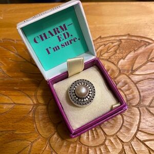 Lori Bonn Sterling Silver Pink Pearl slide charms